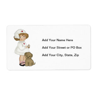 Vintage Nurse With Puppy T-shirts and Gifts