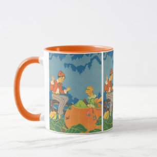Vintage Nursery Rhyme, Peter Peter Pumpkin Eater Mug