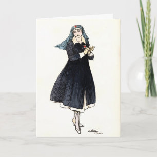 Vintage Nurses Day Card