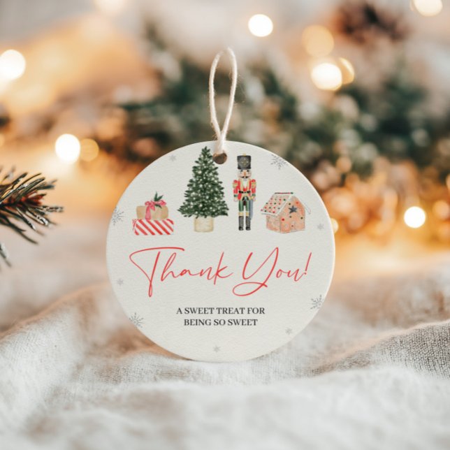 Vintage Nutcracker Winter Onederland Gift Tag (Creator Uploaded)