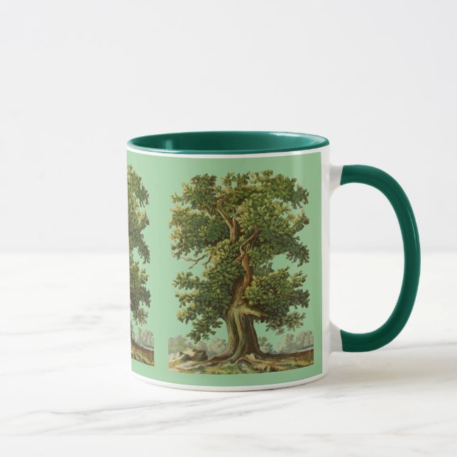 Vintage Oake Tree Coffee Mug (Right)