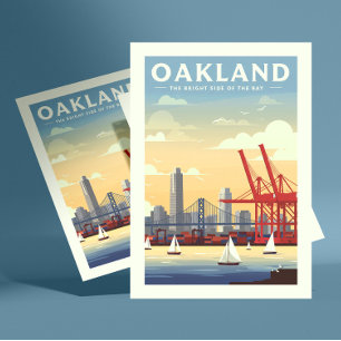 Vintage Oakland California Postcard