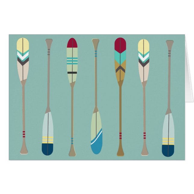 Vintage Oars (Front Horizontal)