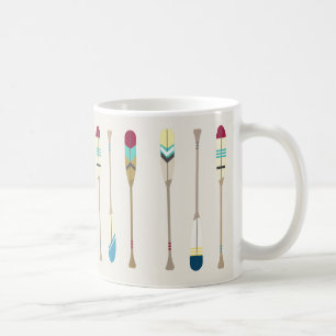 Vintage Oars Coffee Mug