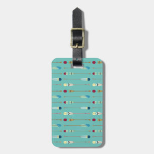 Vintage Oars Luggage Tag