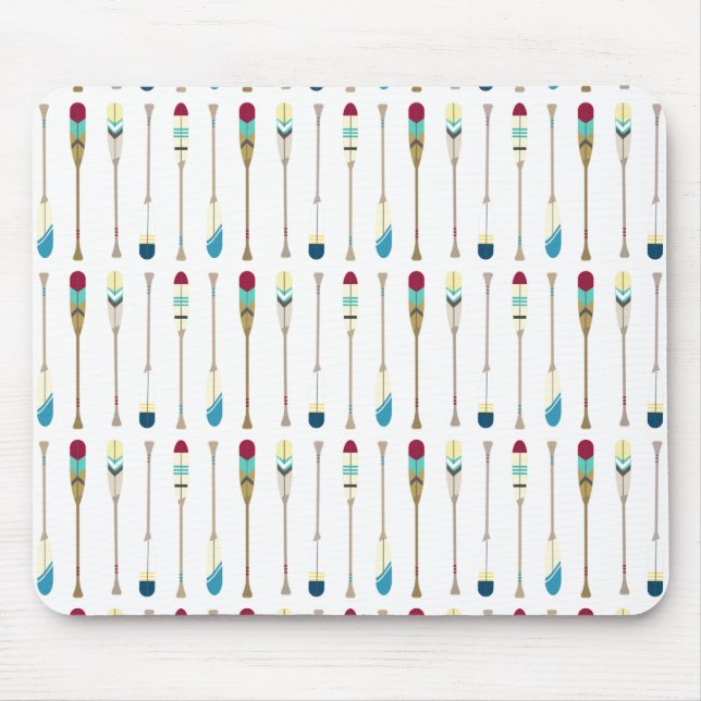 Vintage Oars Mouse Mat (Front)