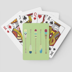 Vintage Oars Playing Cards