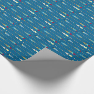 Vintage Oars Wrapping Paper