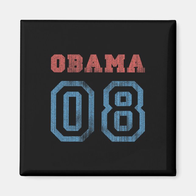 Vintage Obama 08  Magnet (Front)