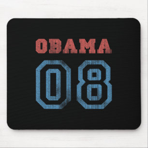 Vintage Obama 08 Mouse Mat