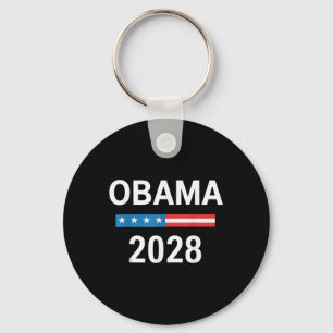 Vintage Obama 2028 Funny Political Patriotic Elect Key Ring