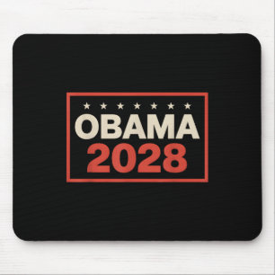 Vintage Obama 2028 Funny Political Patriotic Elect Mouse Mat
