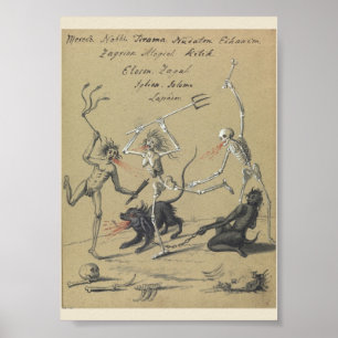 Vintage Occult  Poster