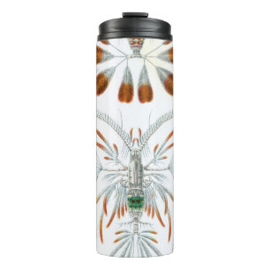Vintage Ocean Animals, Copepoda by Ernst Haeckel Thermal Tumbler