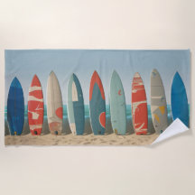 Vintage Ocean Beach Vibes Retro Summer SurfBoards