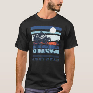 Vintage Ocean City Maryland Summer 70s 80s Beach S T-Shirt
