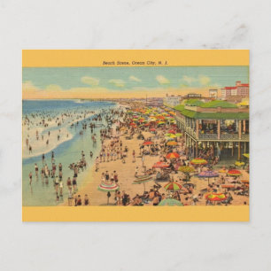Vintage Ocean City New Jersey Postcard