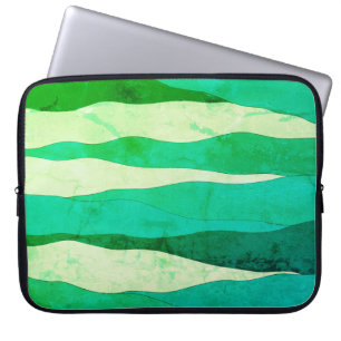 Vintage Ocean Green Laptop Sleeve