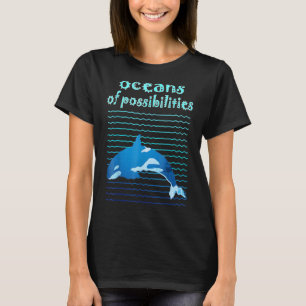 Vintage Oceans Of Possibilities Summer Reading 22 T-Shirt