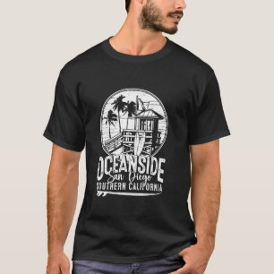 Vintage Oceanside San Diego Southern California Su T-Shirt
