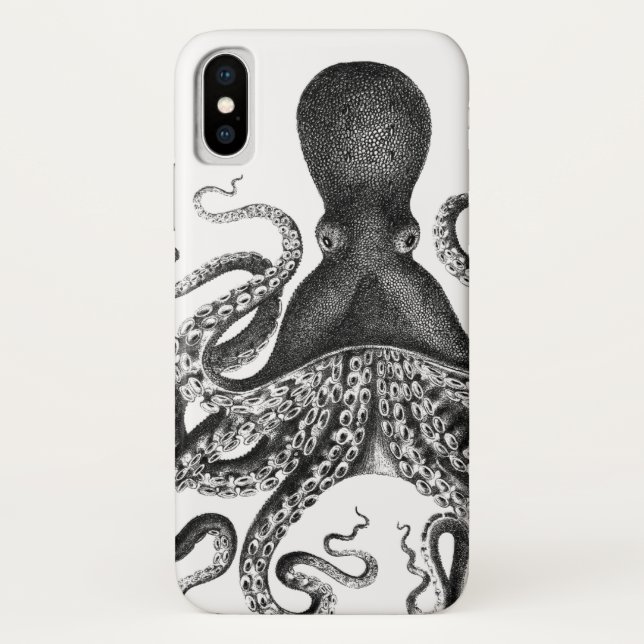+|| Vintage Octopus ||+ Case-Mate iPhone Case (Back)