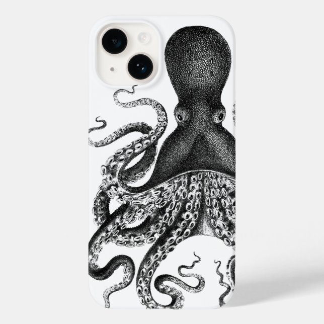 +|| Vintage Octopus ||+ Case-Mate iPhone Case (Back)