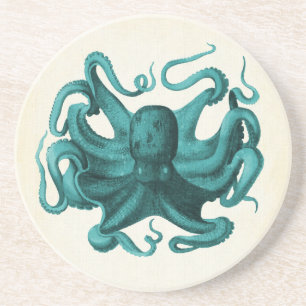 Vintage Octopus Coaster