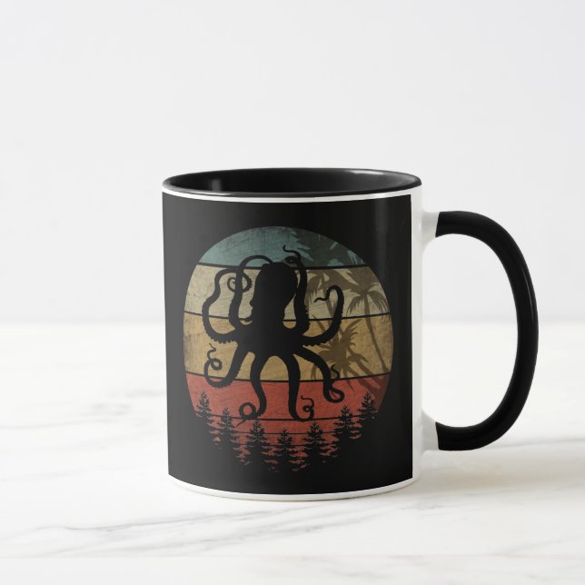 VINTAGE OCTOPUS MUG (Right)