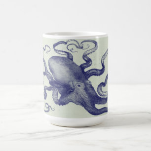 vintage octopus mug