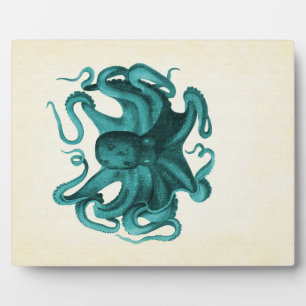 Vintage Octopus Plaque