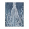 Vintage Octopus Twilight Blue Denim Watercolor