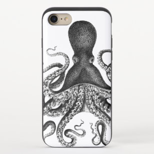 Vintage Octopus iPhone 8/7 Slider Case