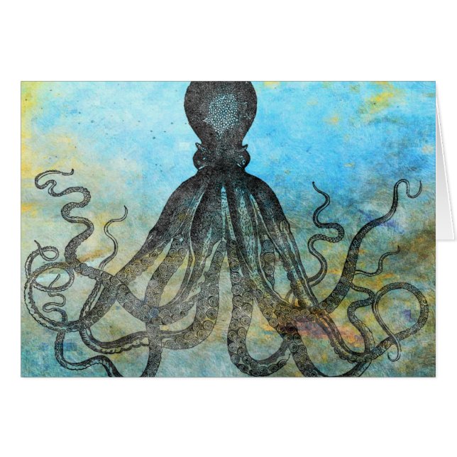 Vintage OctopusCollage (Front Horizontal)