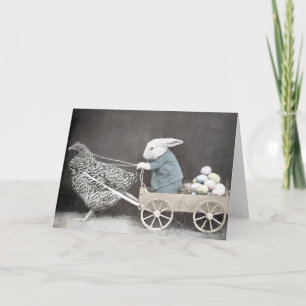 Vintage Odd Easter Card