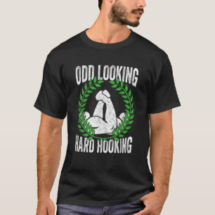 Vintage Odd Looking & Hard Hooking Arm Wrestling T-Shirt