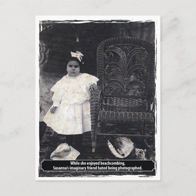 Vintage Odd Susannas Imaginary Friend Postcard (Front)