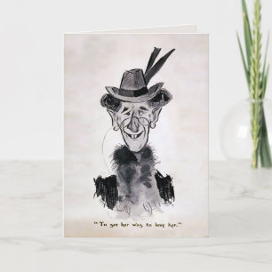 Vintage Odd Valentines Day Card