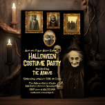 Vintage Oddities Spooky Halloween Party Invitation<br><div class="desc">Welcome to the Cabinet of Curiosities! Adult Halloween Party invitation with vintage oddities and customisable text.</div>