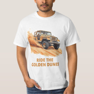 Vintage Off-Road Adventure Jeep T-Shirt