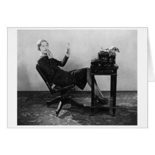 Vintage Office - Princess at Work,