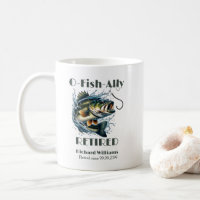 Vintage OFishAlly Retired Big Fish Take The Bait