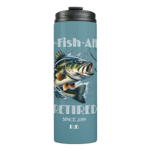 Vintage OFishAlly Retired Big Fish Take The Bait  Thermal Tumbler