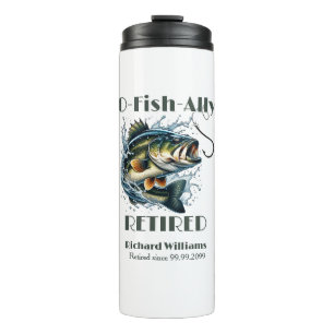 Vintage OFishAlly Retired Big Fish Take The Bait  Thermal Tumbler