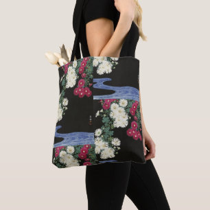 Vintage Ohara Koson Chrysanthemum Art Tote Bag