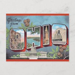 Vintage Ohio Postcard