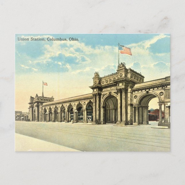 Vintage Ohio United States Postcard (Front)