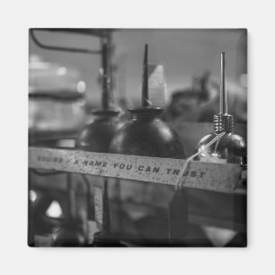 Vintage Oil Can Magnet
