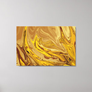 Vintage Oil Painting   Best modern abstract art Canvas Print