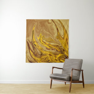 Vintage Oil Painting   Best modern abstract art Tapestry
