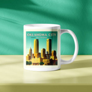 Vintage Oklahoma City Oklahoma Coffee Mug